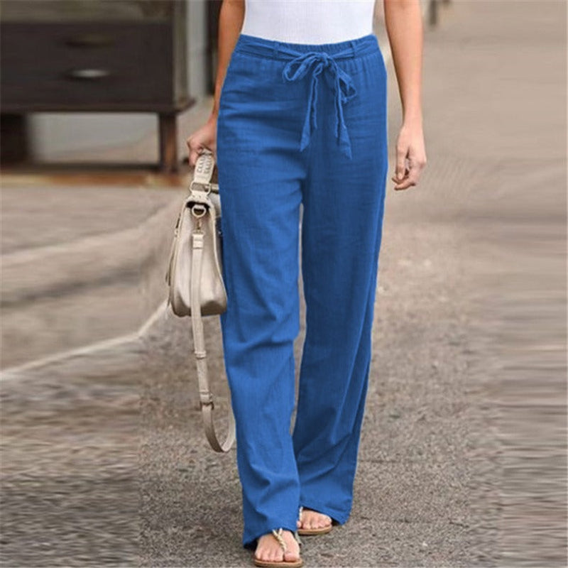 Damen Locker Sitzende Hose