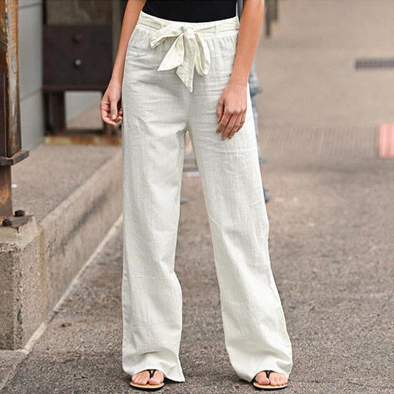 Damen Locker Sitzende Hose